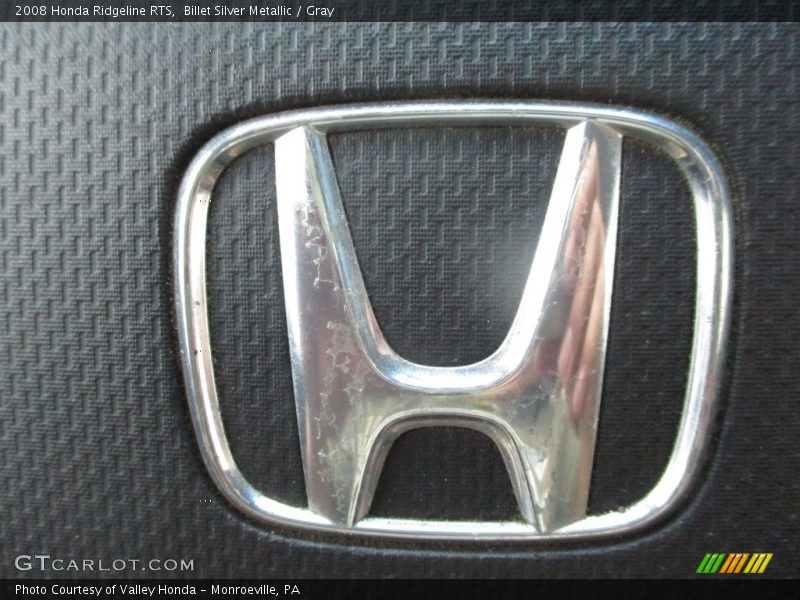 Billet Silver Metallic / Gray 2008 Honda Ridgeline RTS