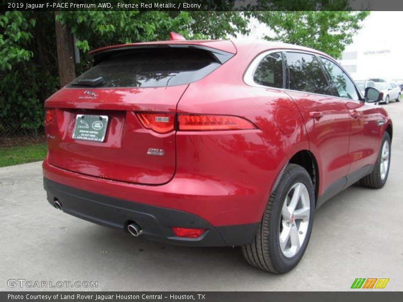 Firenze Red Metallic / Ebony 2019 Jaguar F-PACE Premium AWD