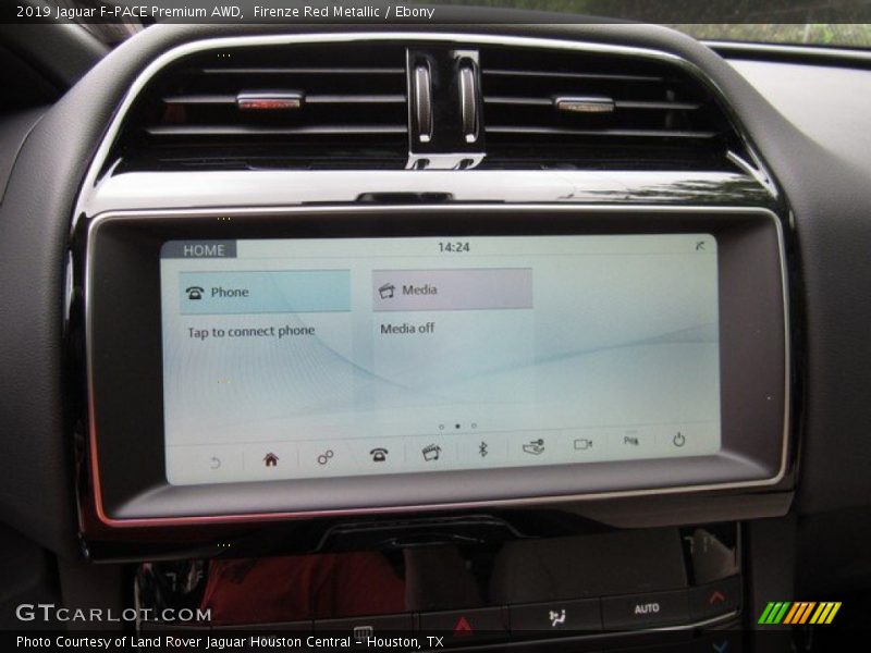 Firenze Red Metallic / Ebony 2019 Jaguar F-PACE Premium AWD