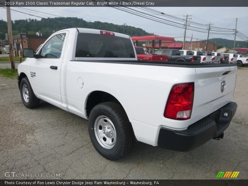 Bright White / Black/Diesel Gray 2019 Ram 1500 Classic Tradesman Regular Cab