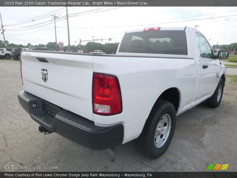 Bright White / Black/Diesel Gray 2019 Ram 1500 Classic Tradesman Regular Cab