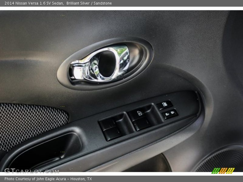 Brilliant Silver / Sandstone 2014 Nissan Versa 1.6 SV Sedan