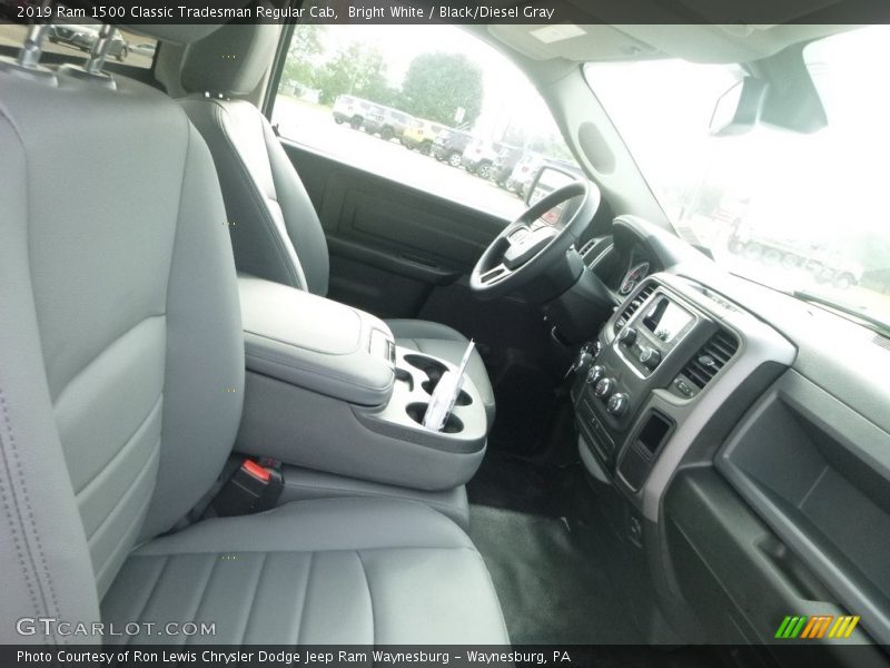 Bright White / Black/Diesel Gray 2019 Ram 1500 Classic Tradesman Regular Cab