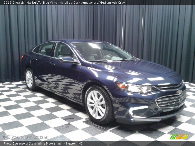 Blue Velvet Metallic / Dark Atmosphere/Medium Ash Gray 2016 Chevrolet Malibu LT