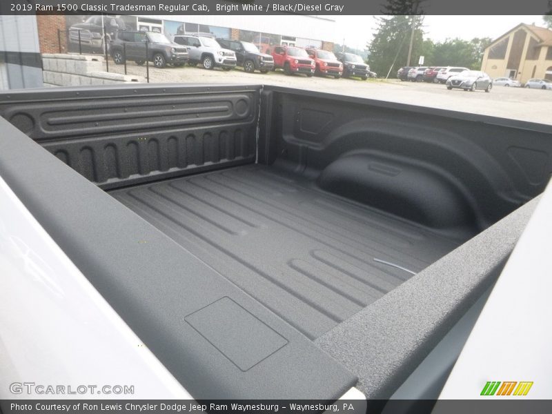 Bright White / Black/Diesel Gray 2019 Ram 1500 Classic Tradesman Regular Cab