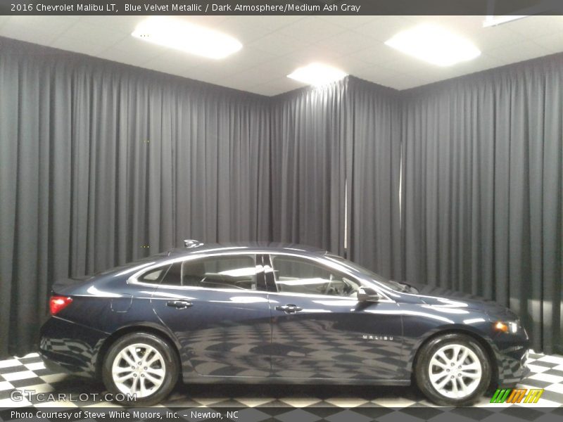Blue Velvet Metallic / Dark Atmosphere/Medium Ash Gray 2016 Chevrolet Malibu LT
