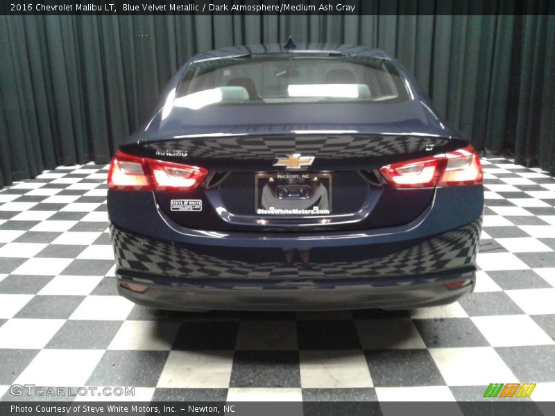 Blue Velvet Metallic / Dark Atmosphere/Medium Ash Gray 2016 Chevrolet Malibu LT