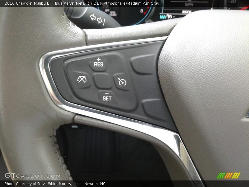 Blue Velvet Metallic / Dark Atmosphere/Medium Ash Gray 2016 Chevrolet Malibu LT