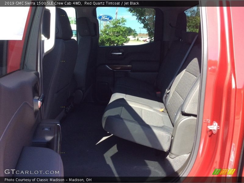 Red Quartz Tintcoat / Jet Black 2019 GMC Sierra 1500 SLE Crew Cab 4WD