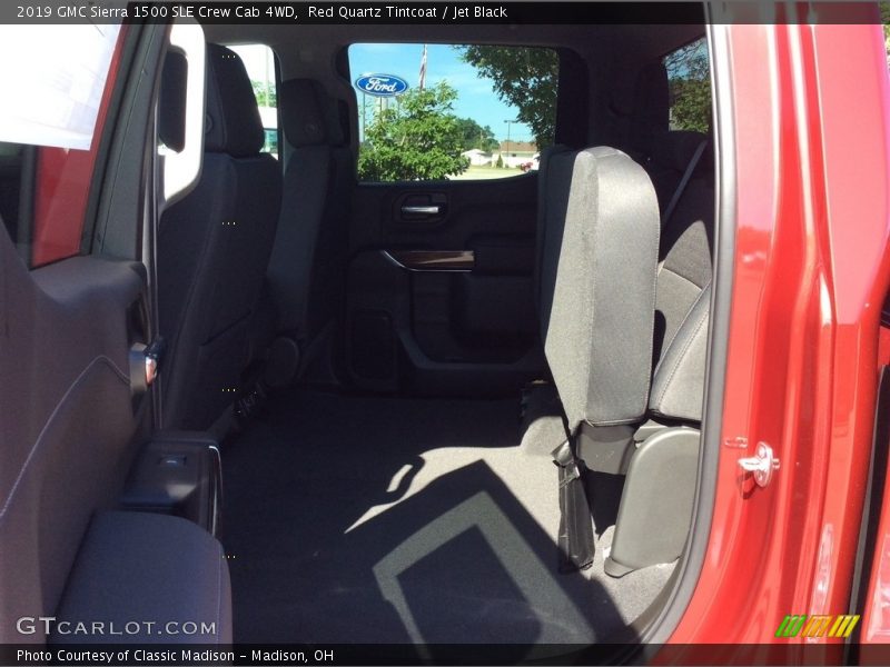 Red Quartz Tintcoat / Jet Black 2019 GMC Sierra 1500 SLE Crew Cab 4WD