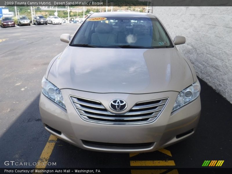 Desert Sand Metallic / Bisque 2009 Toyota Camry Hybrid