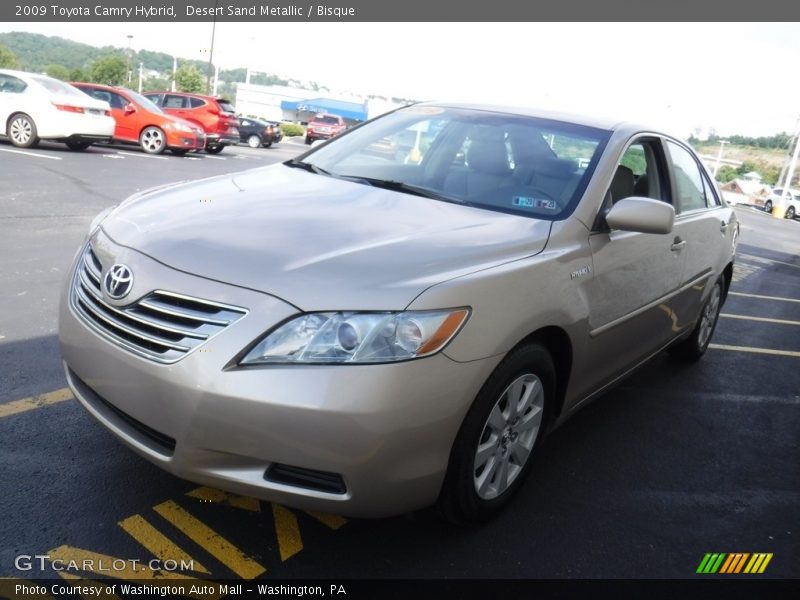 Desert Sand Metallic / Bisque 2009 Toyota Camry Hybrid