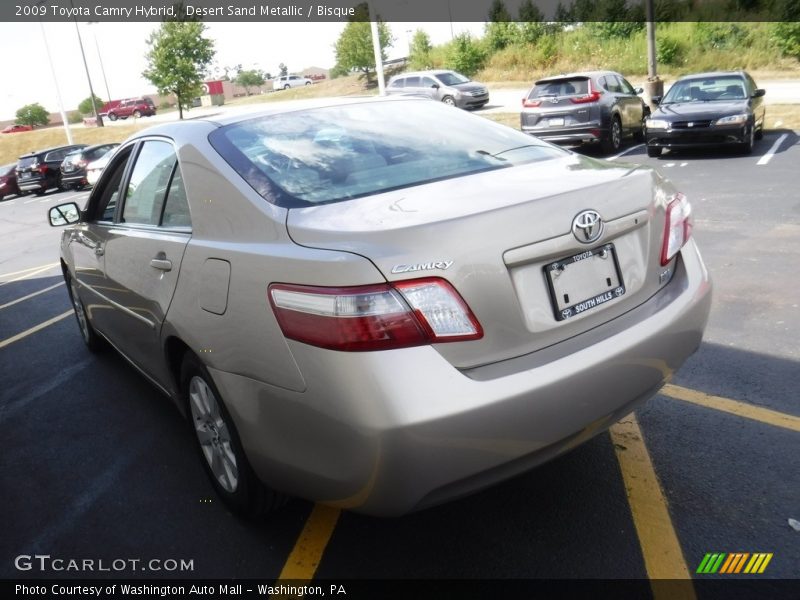 Desert Sand Metallic / Bisque 2009 Toyota Camry Hybrid