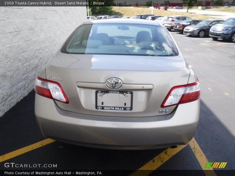 Desert Sand Metallic / Bisque 2009 Toyota Camry Hybrid