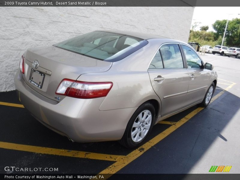 Desert Sand Metallic / Bisque 2009 Toyota Camry Hybrid