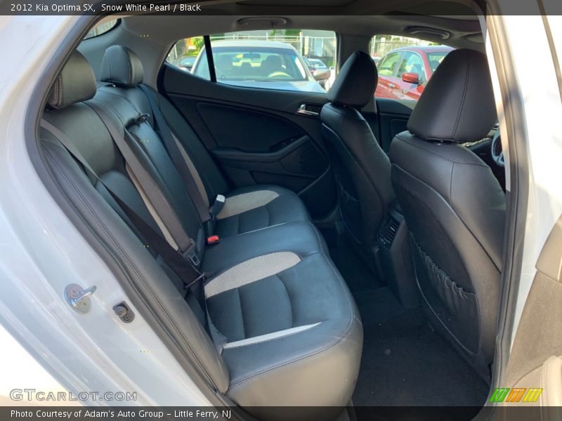Snow White Pearl / Black 2012 Kia Optima SX