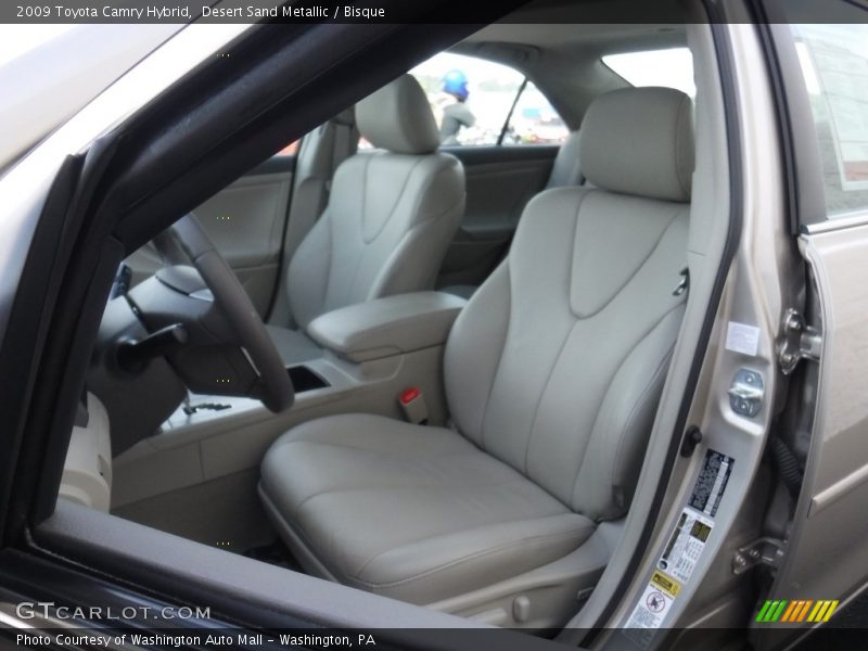 Desert Sand Metallic / Bisque 2009 Toyota Camry Hybrid