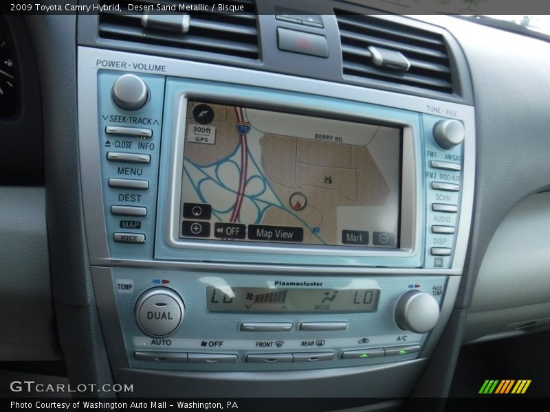 Desert Sand Metallic / Bisque 2009 Toyota Camry Hybrid