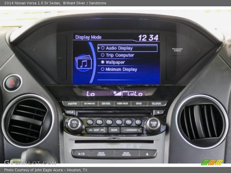 Brilliant Silver / Sandstone 2014 Nissan Versa 1.6 SV Sedan