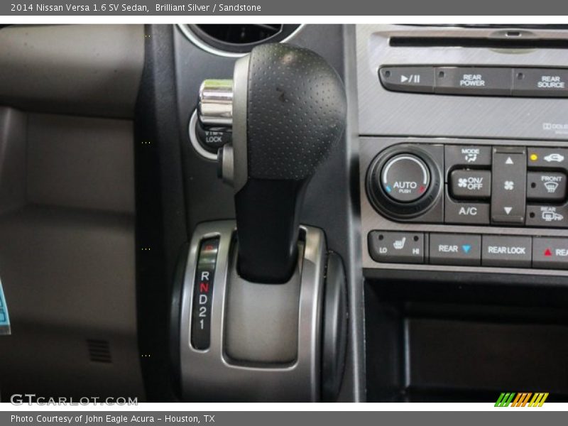 Brilliant Silver / Sandstone 2014 Nissan Versa 1.6 SV Sedan
