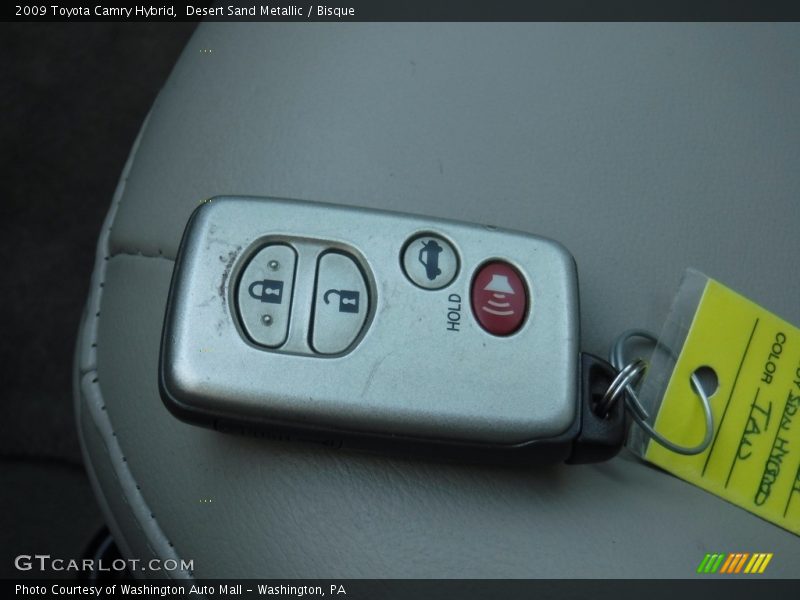 Desert Sand Metallic / Bisque 2009 Toyota Camry Hybrid