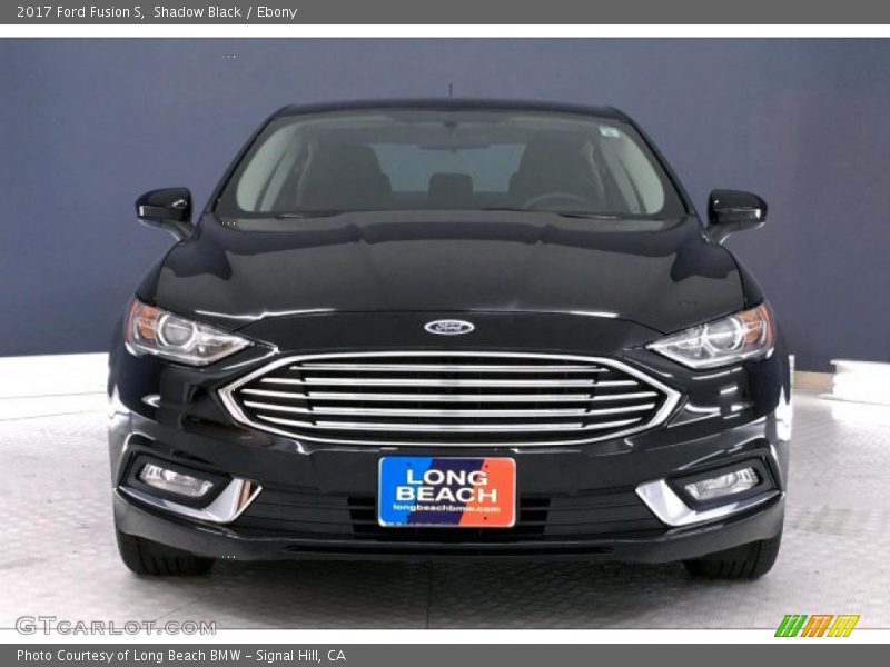 Shadow Black / Ebony 2017 Ford Fusion S