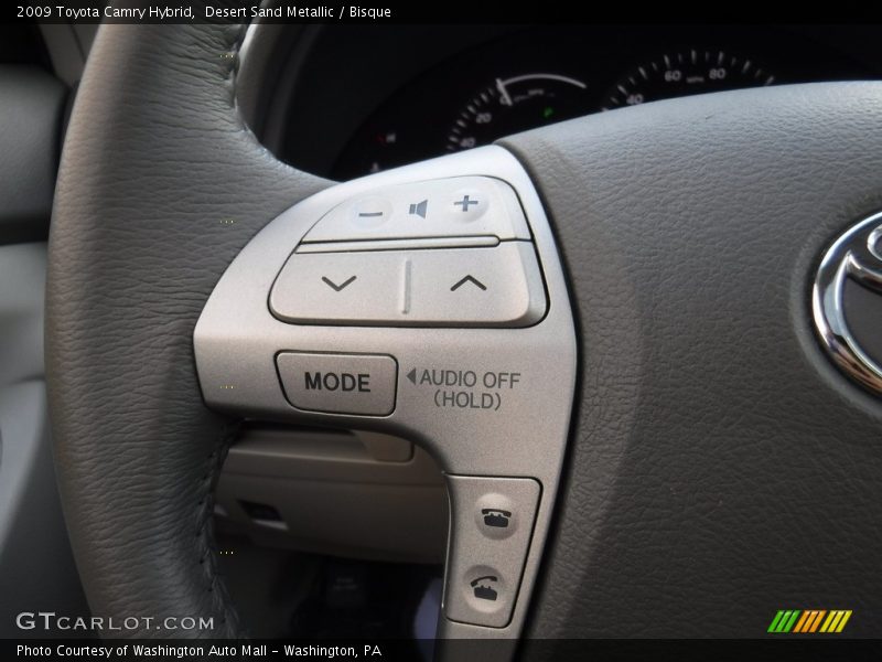Desert Sand Metallic / Bisque 2009 Toyota Camry Hybrid