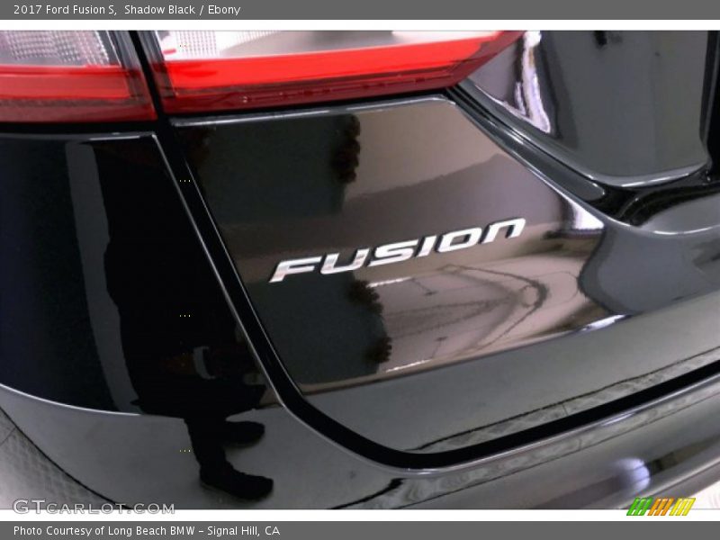 Shadow Black / Ebony 2017 Ford Fusion S