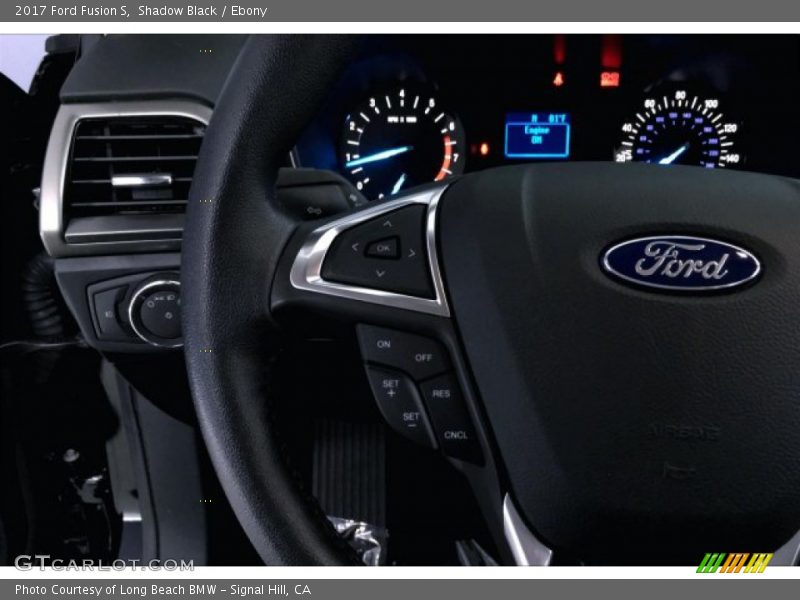 Shadow Black / Ebony 2017 Ford Fusion S