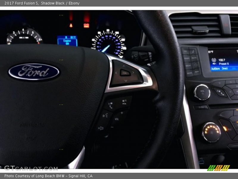 Shadow Black / Ebony 2017 Ford Fusion S