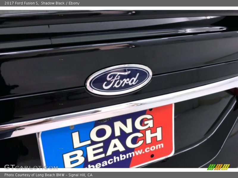 Shadow Black / Ebony 2017 Ford Fusion S