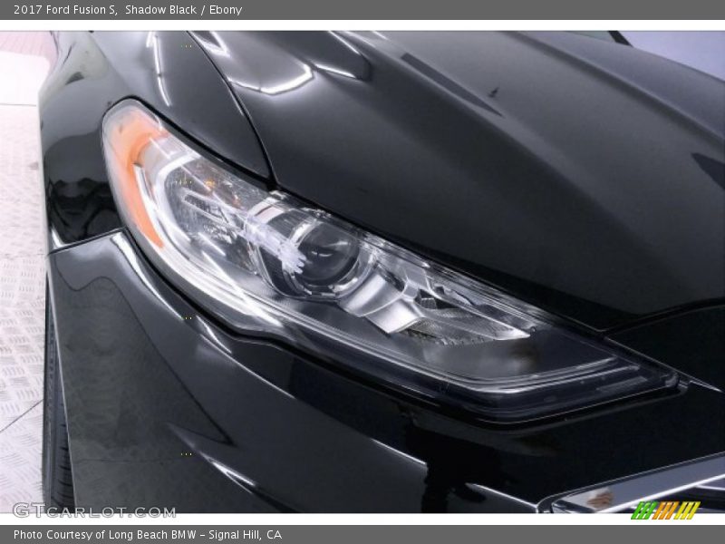 Shadow Black / Ebony 2017 Ford Fusion S