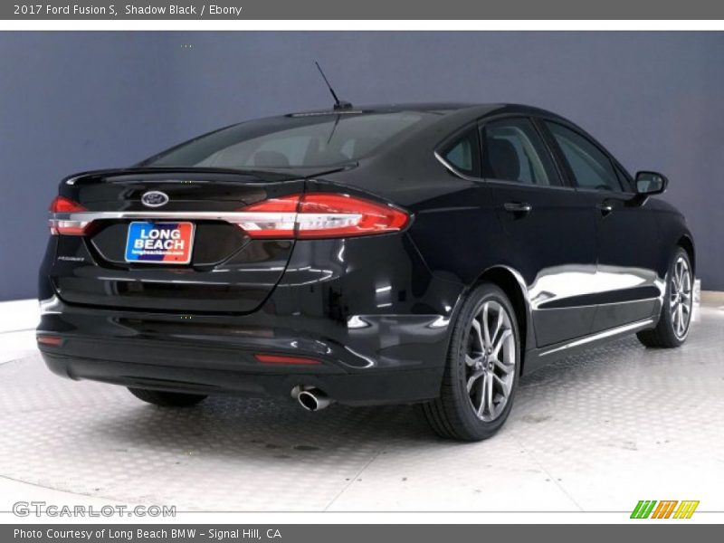 Shadow Black / Ebony 2017 Ford Fusion S