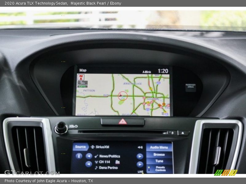 Navigation of 2020 TLX Technology Sedan
