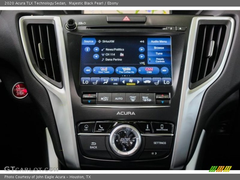 Controls of 2020 TLX Technology Sedan