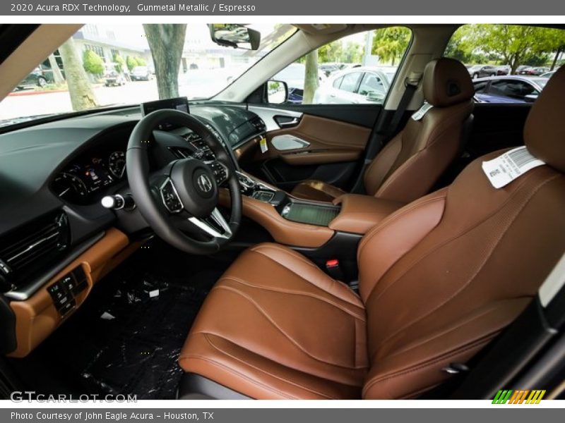 Front Seat of 2020 RDX Technology