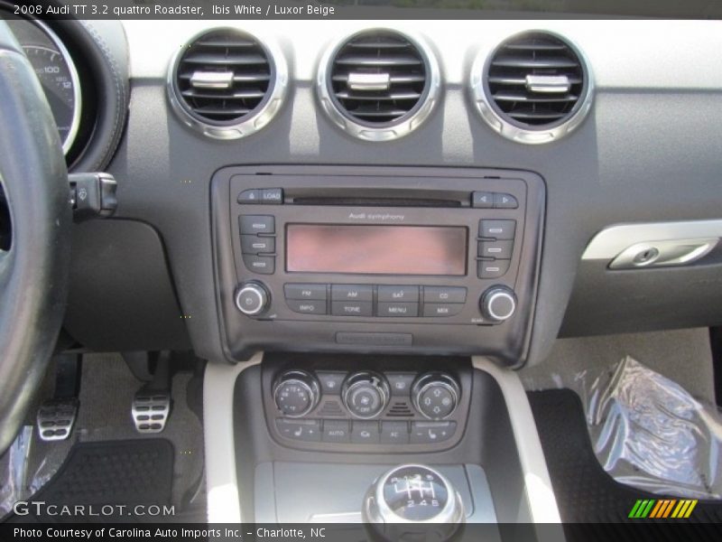 Ibis White / Luxor Beige 2008 Audi TT 3.2 quattro Roadster