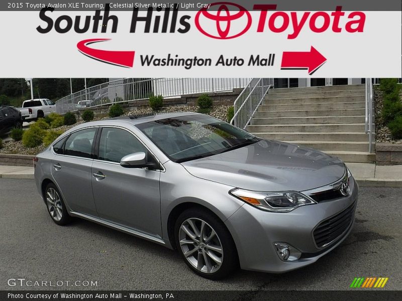 Celestial Silver Metallic / Light Gray 2015 Toyota Avalon XLE Touring