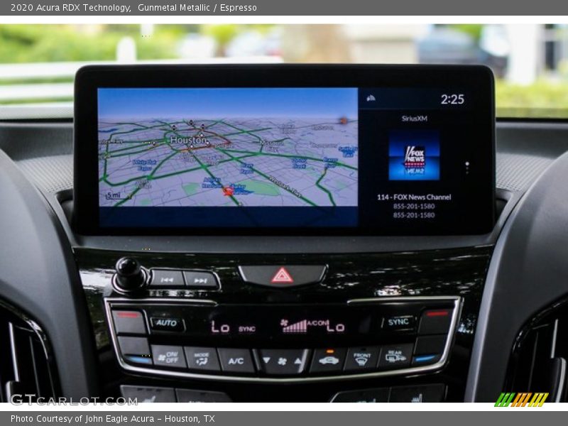 Navigation of 2020 RDX Technology