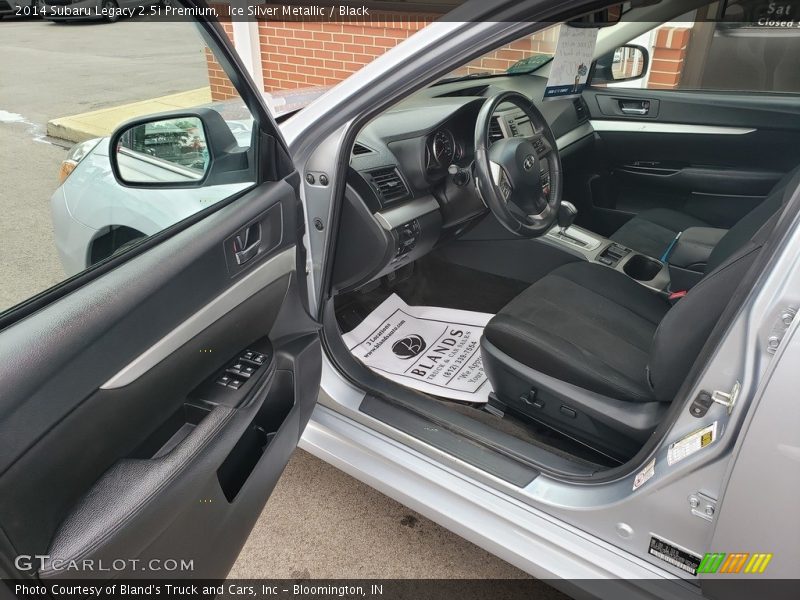 Ice Silver Metallic / Black 2014 Subaru Legacy 2.5i Premium