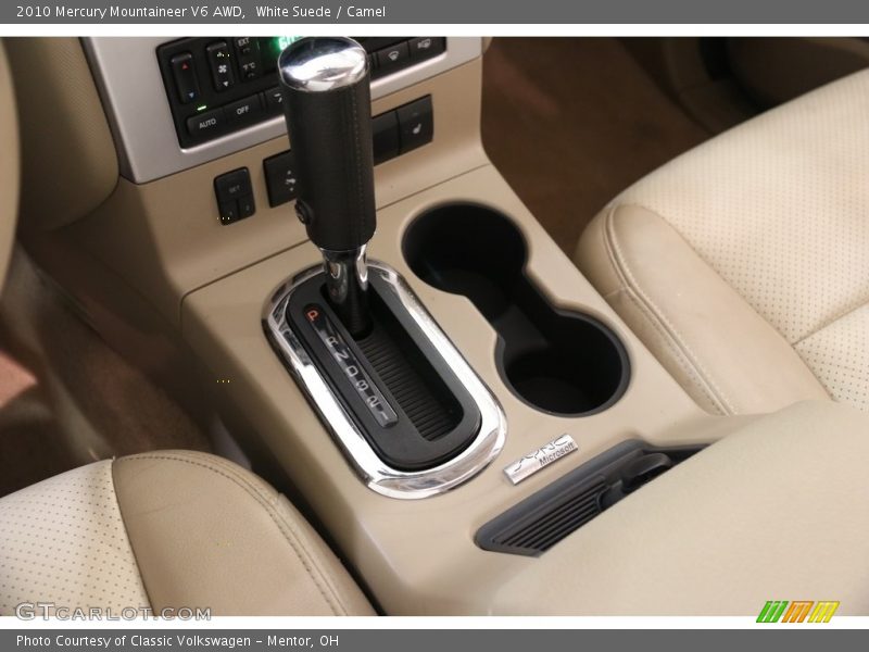 White Suede / Camel 2010 Mercury Mountaineer V6 AWD