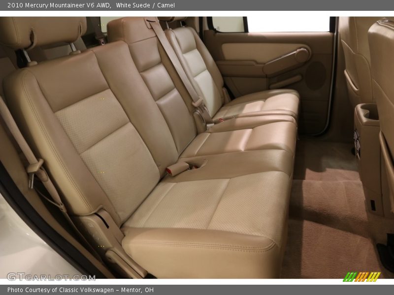 White Suede / Camel 2010 Mercury Mountaineer V6 AWD