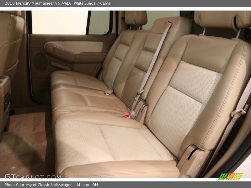 White Suede / Camel 2010 Mercury Mountaineer V6 AWD