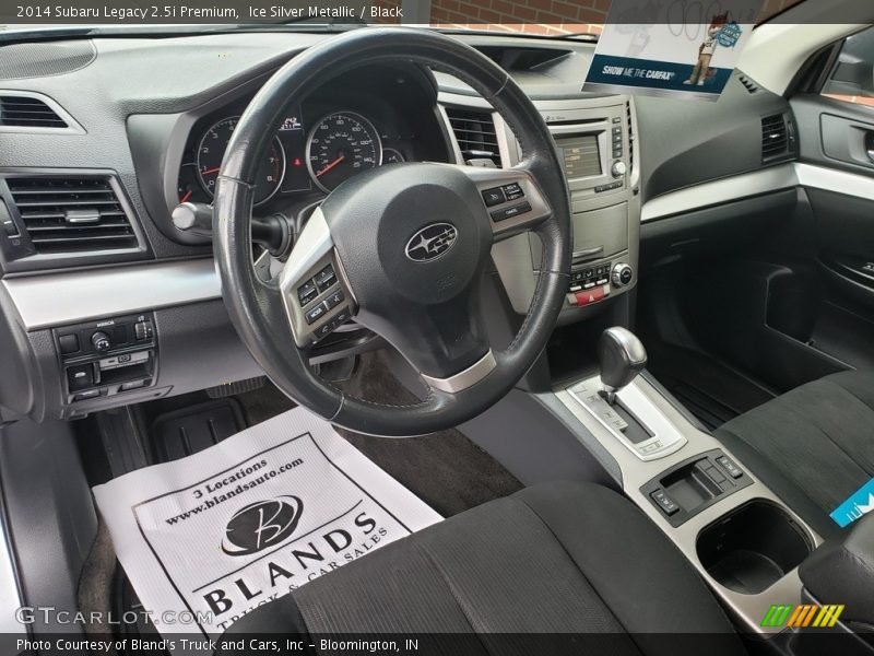 Ice Silver Metallic / Black 2014 Subaru Legacy 2.5i Premium