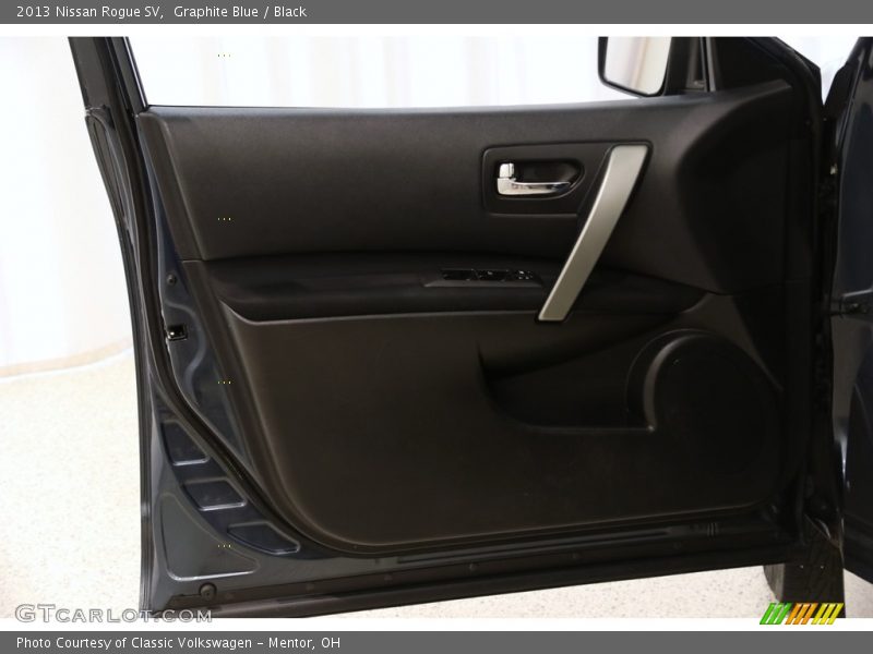 Graphite Blue / Black 2013 Nissan Rogue SV