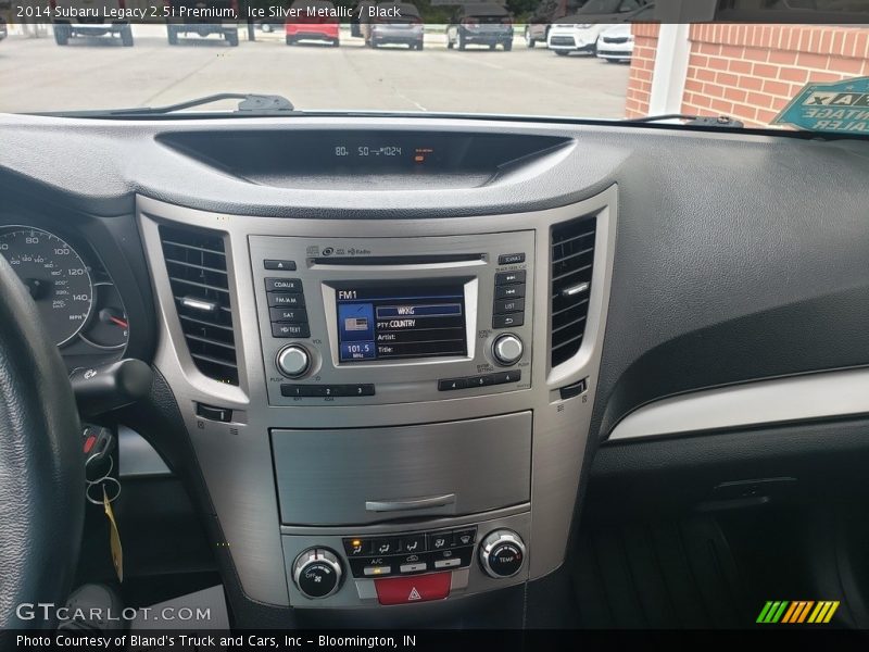 Ice Silver Metallic / Black 2014 Subaru Legacy 2.5i Premium