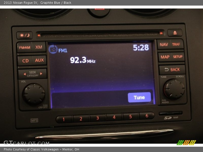 Graphite Blue / Black 2013 Nissan Rogue SV