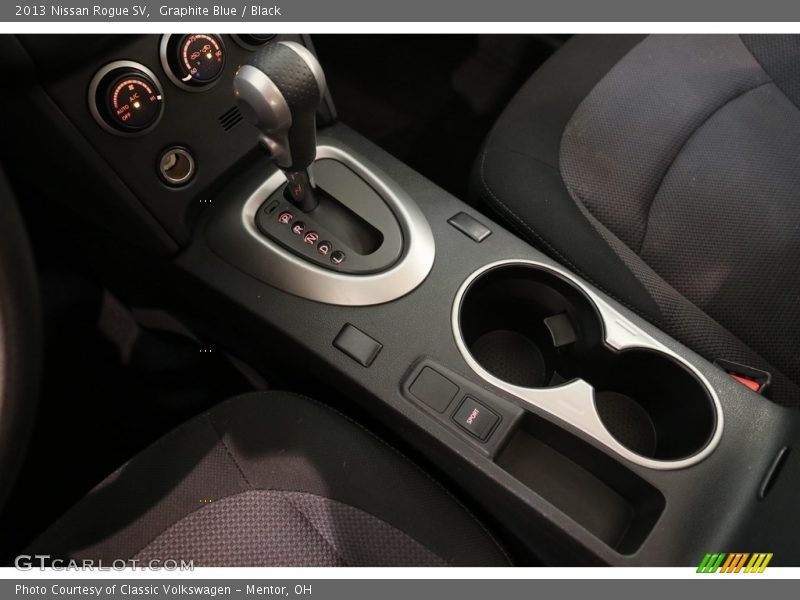 Graphite Blue / Black 2013 Nissan Rogue SV