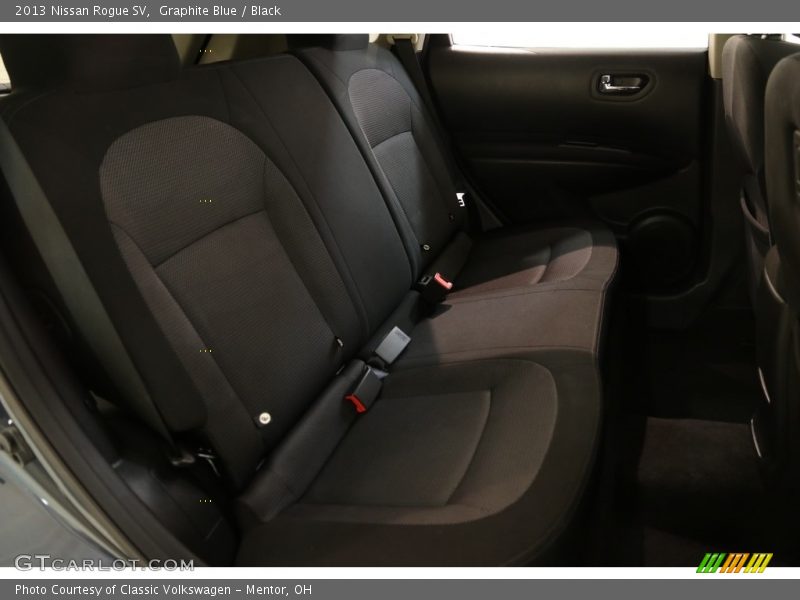 Graphite Blue / Black 2013 Nissan Rogue SV