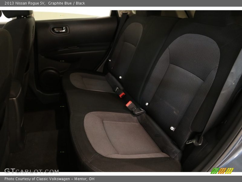 Graphite Blue / Black 2013 Nissan Rogue SV